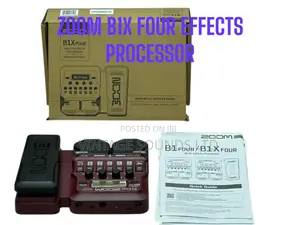 Zoom B1X FOUR Bass Guitar Multi-effects Pedal