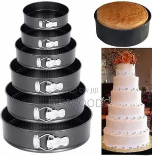 Nonstick 6in1 Cake Mould/Baking Tins Now Available