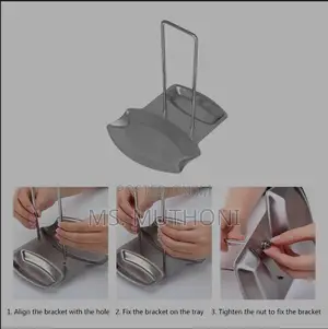 Pan Pot Rack Cover Lid Rest Stand