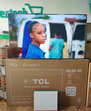 TCL 55 “ Qled Pro Smart Tv With Onkyo Subwoofer