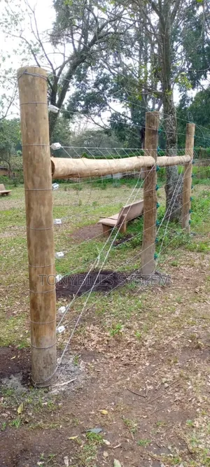 Electric Fence Installation for 100*100 Pllot