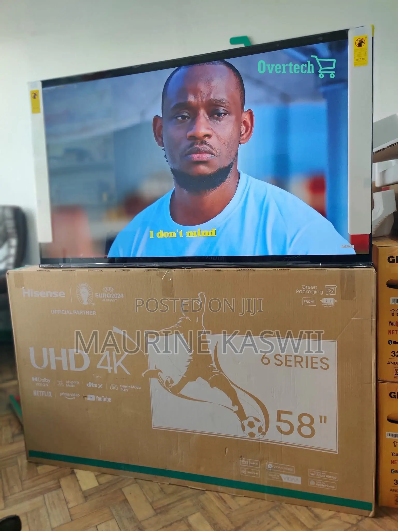 Hisense 58” Smart Uhd Frameless 58a61k