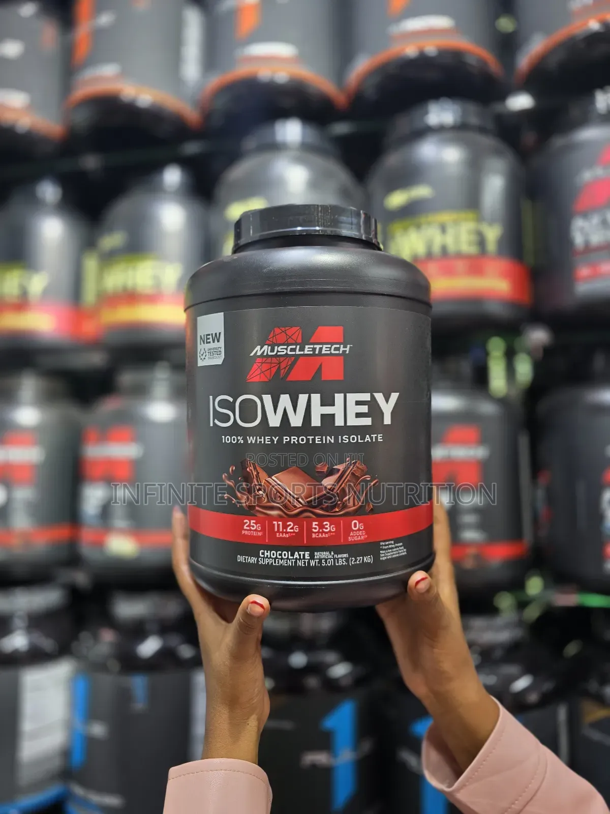 Muscle Tech Iso Whey 5lbs 2.27kgs