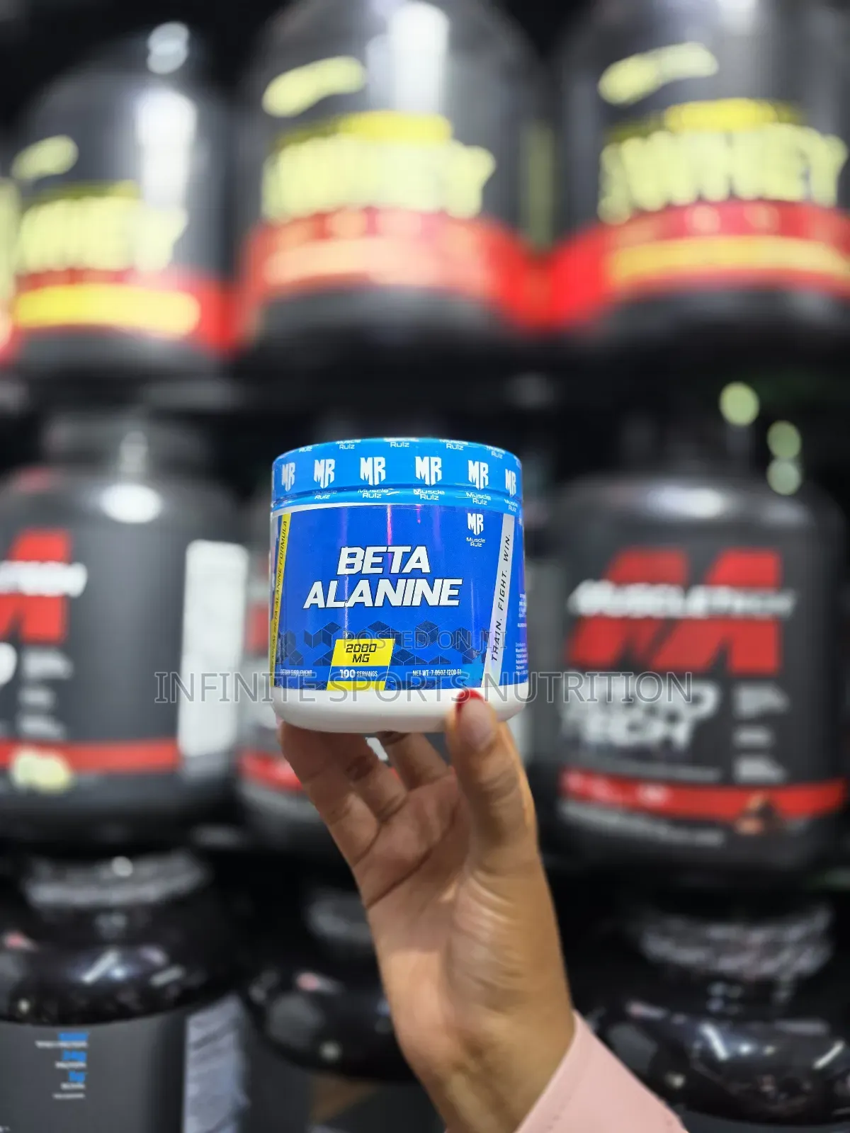 Muscle Rulz Beta Alanine 100 Servings