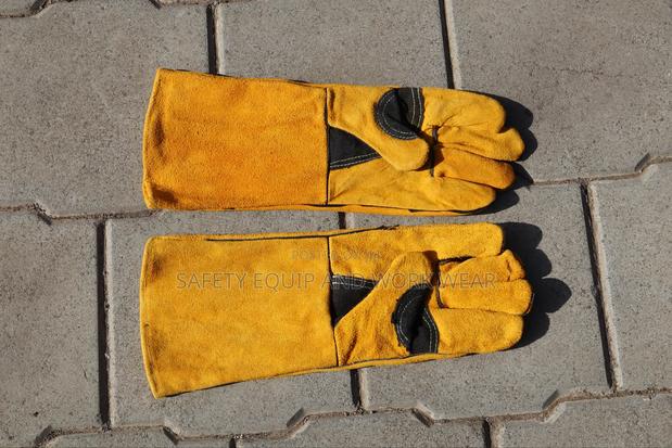 Full-length Leather Gloves