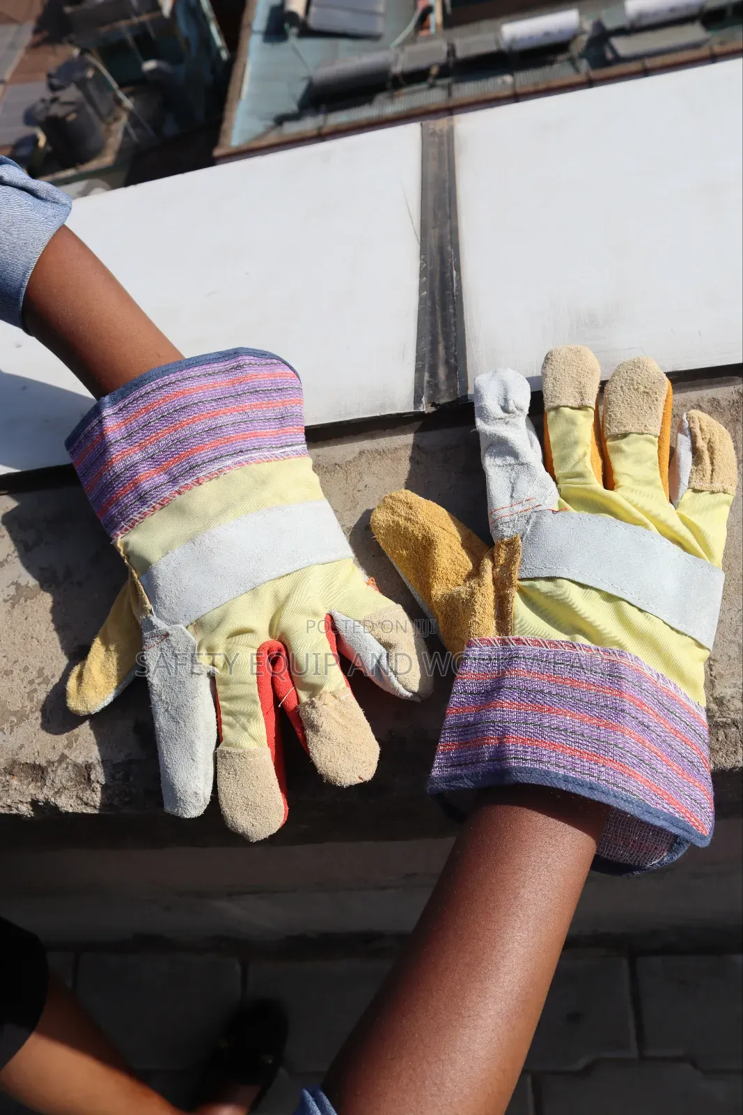 Short Professional Work Gloves