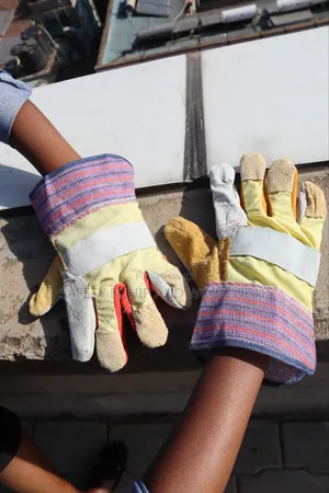 Short Professional Work Gloves