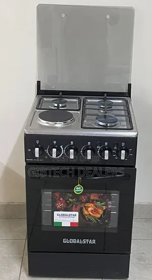 Global Star 50*55 JET 3+1 Standing Cooker With Electric Oven