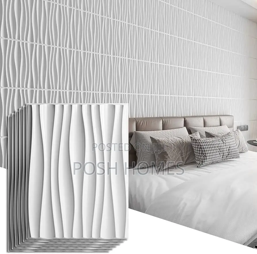 3d PVC White Wallpapers