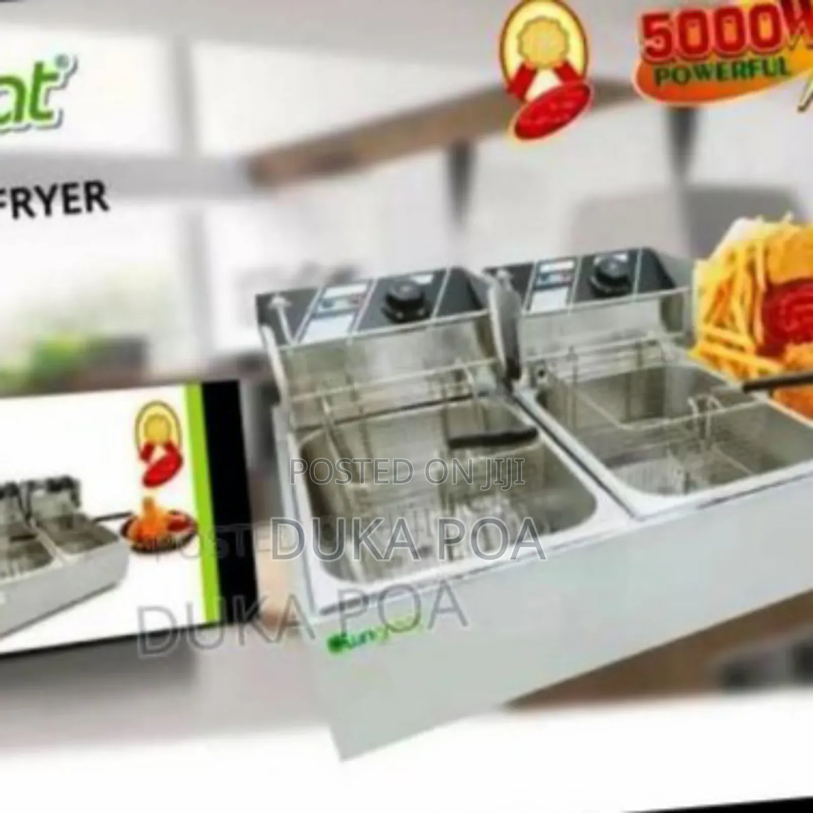 Double Deep Fryer