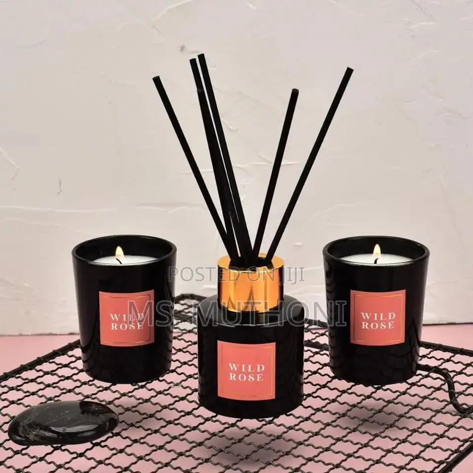50ml Reed Diffuser + 2pc Scented Candles*