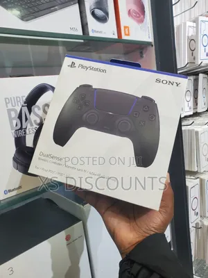 Black Ps5 Dualsense Controller