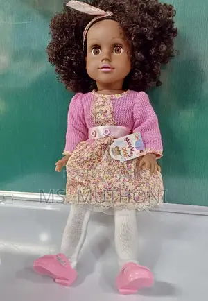 Big Size Fully Dressed African Doll
