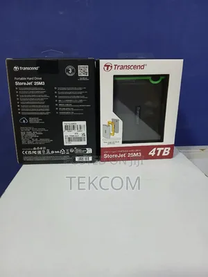 Transcend External HDD 4TB - Iron Grey