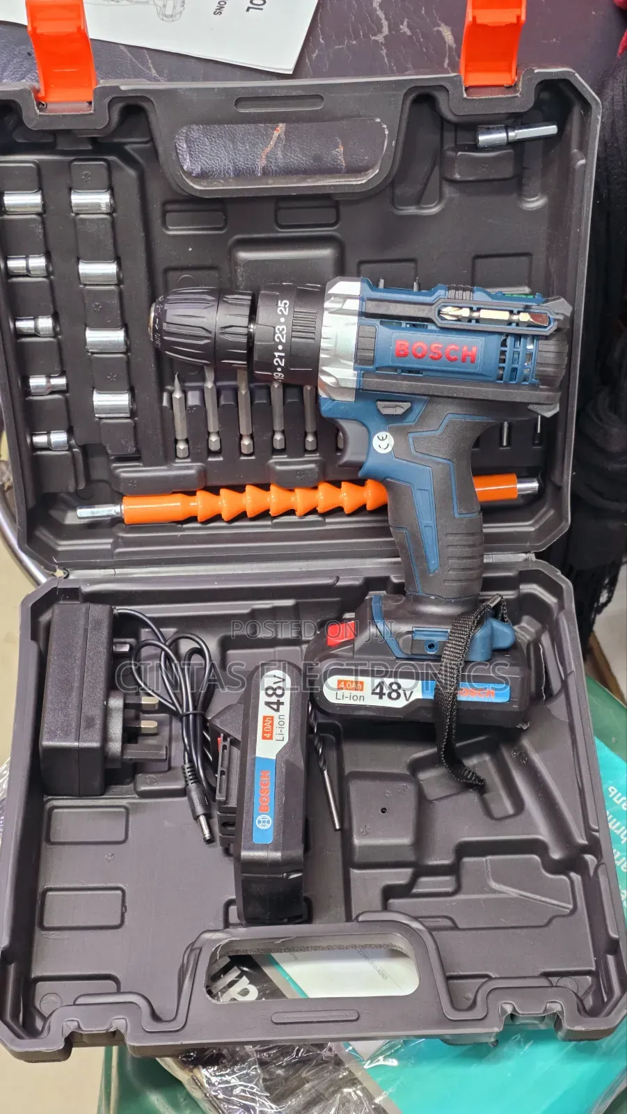 Bosch Cordless Drill 48v With 2batteries