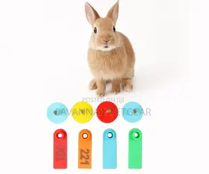 Animal Ear Tags Plastic TPU Material for Rabbits