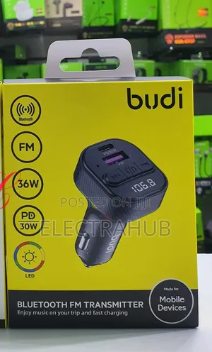 Budi 36W Modulator Bluetooth FM Transmitter With PD 30W