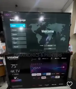 75" Inch Vision Plus Frameless Smart Tv
