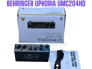 BEHRINGER UPHORIA UMC204HD Audio/Midi Interface for Studio