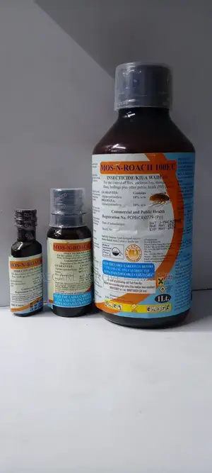 Mos N Roach 100ec Pesticide 20ml, 100ml and 1litre Mosquito