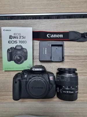 Canon EOS Rebel T5i DSLR Camera With 18-55mm Lens
