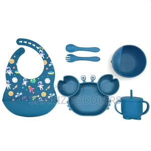 Kids Silicone Feeding Set
