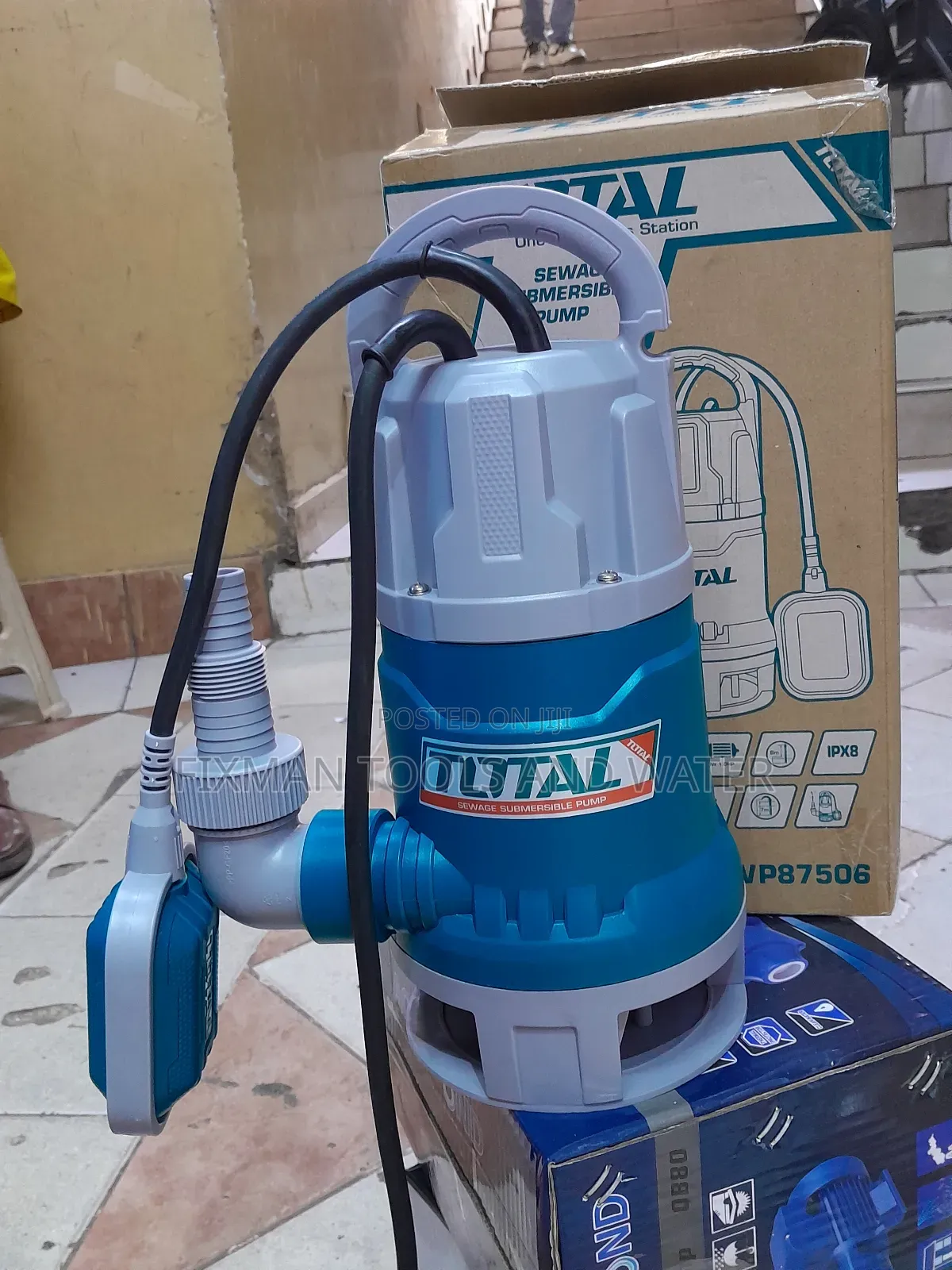 Powerful Total Sewage Pump 1hp 215L/Min
