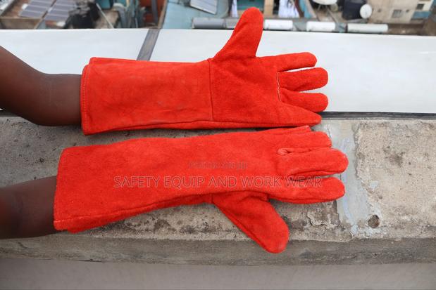 Reinforced Leather Gloves - main view