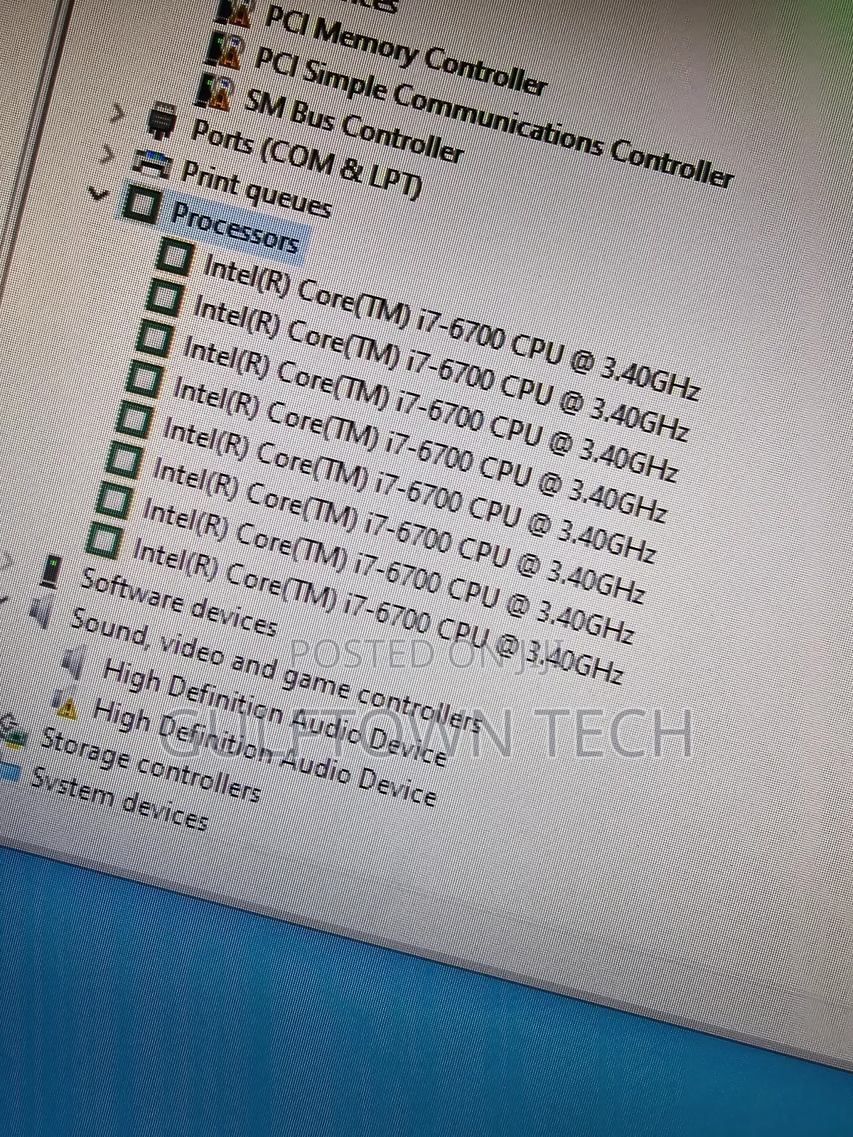 Desktop Computer Asus 8GB Intel Core i7 HDD 500GB