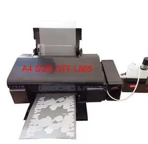 A4 Size Epson L805 Converted to DTF No Cut Printer