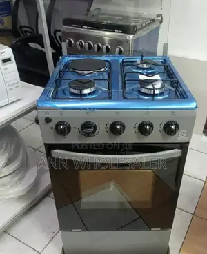 3 Gas + 1 Plate Free Standing Cooker., 