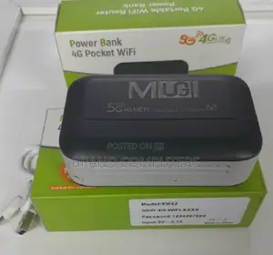 New 4G LTE Pocket Mifi With Power Bank