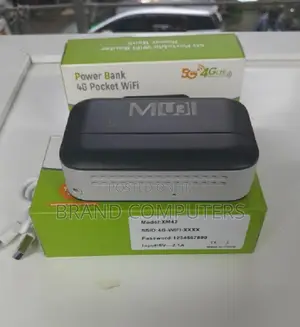 Simcard Mobile Mifi With Power Bank 10,000mah