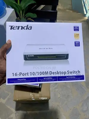 Tenda S16 16-Port 10/100 Desktop Switch