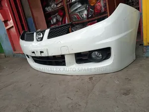Y12 White Bumper Double Grill With Foglights+Logo