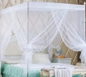 White Queen Size Bed Mosquito Net