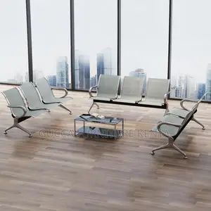 Benches:3-Link Airport Reception Guest Waiting Bench