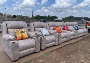Unique 7 Seater Semi-Recliner Sofa