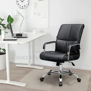Office Chairs:Premium Leather Comfort Executive Office Chair