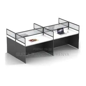 Workstation:4-Seater Modern Collaborative Office Workstation