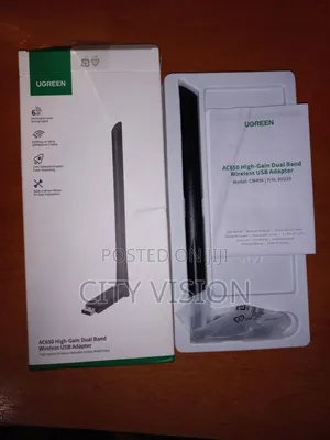 Ugreen High Gain Dual Band Wireless USB Adapter UG-90339