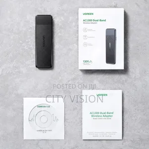 Ugreen Ac1300 Dual Band Wireless Usb Adapter Cm492