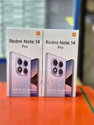 New Xiaomi Redmi Note 14 Pro 256 GB Black