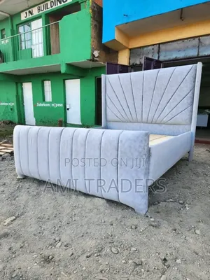 Grey Chester Bed Queen Size (5*6)