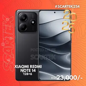 New Xiaomi Redmi Note 14 Triple 50 MP / 8 MP / 2 MP Black