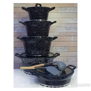 12pc Bosch Cookware With Silicone(Regina Cookware