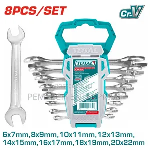 Double Open End Spanner Set