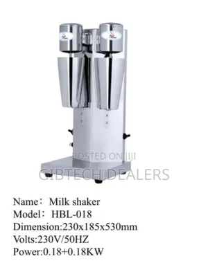 Electric Double Milk Shaker