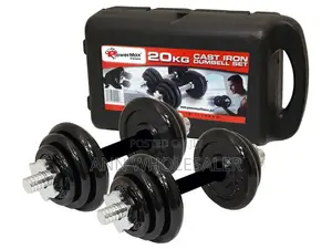 20 Kg Cast Iron Dumbells Set