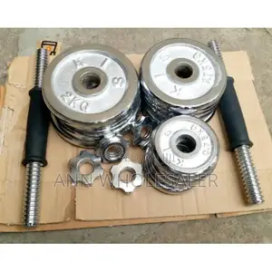 20 Kg Set Chrome Dumbells Set